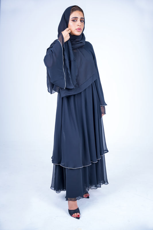 Belle Abaya Black