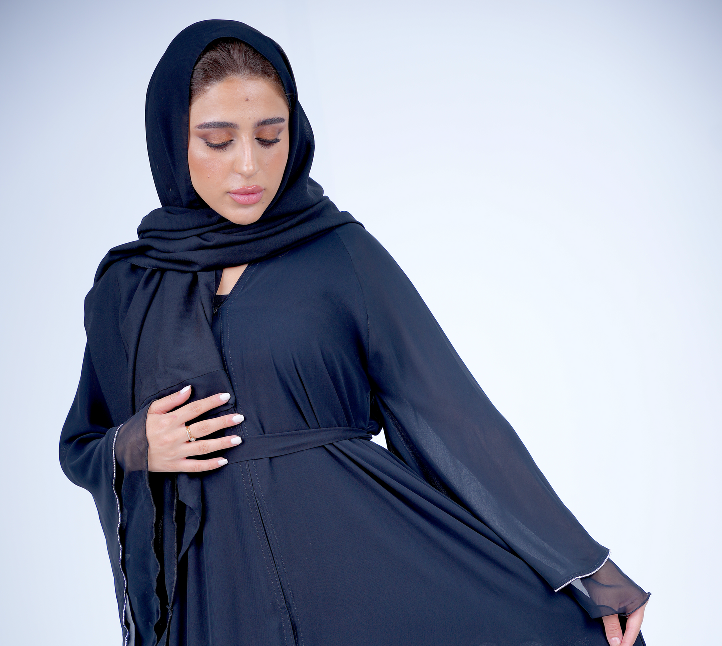 Belle Abaya Black