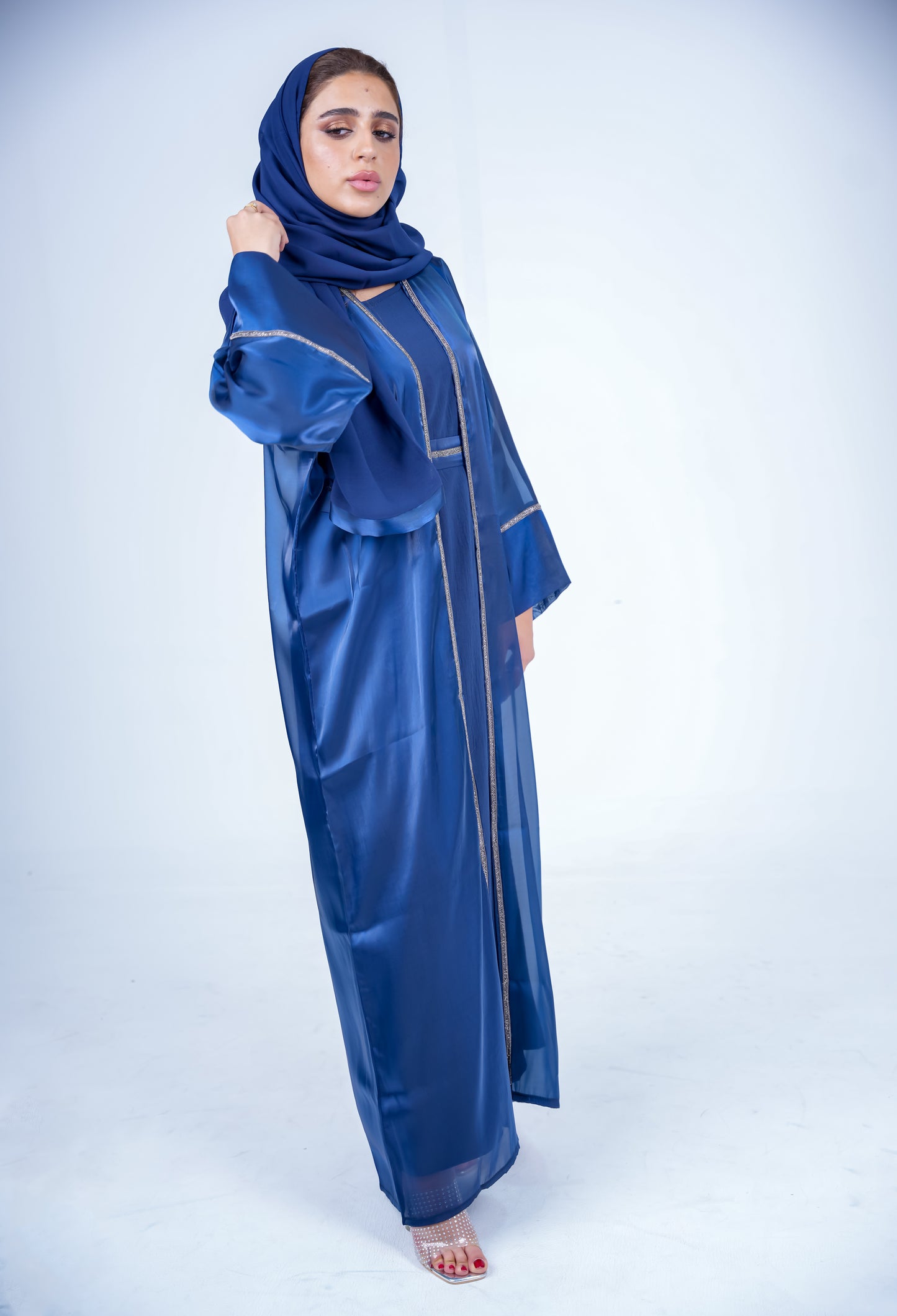 Kaftan Abaya Navy