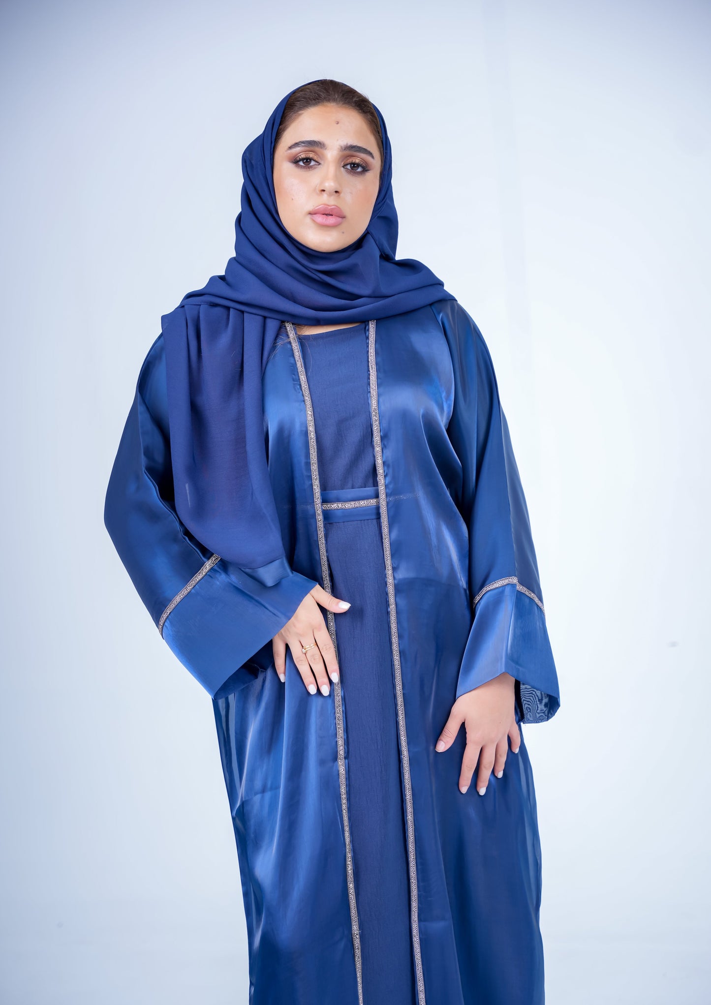 Kaftan Abaya Navy