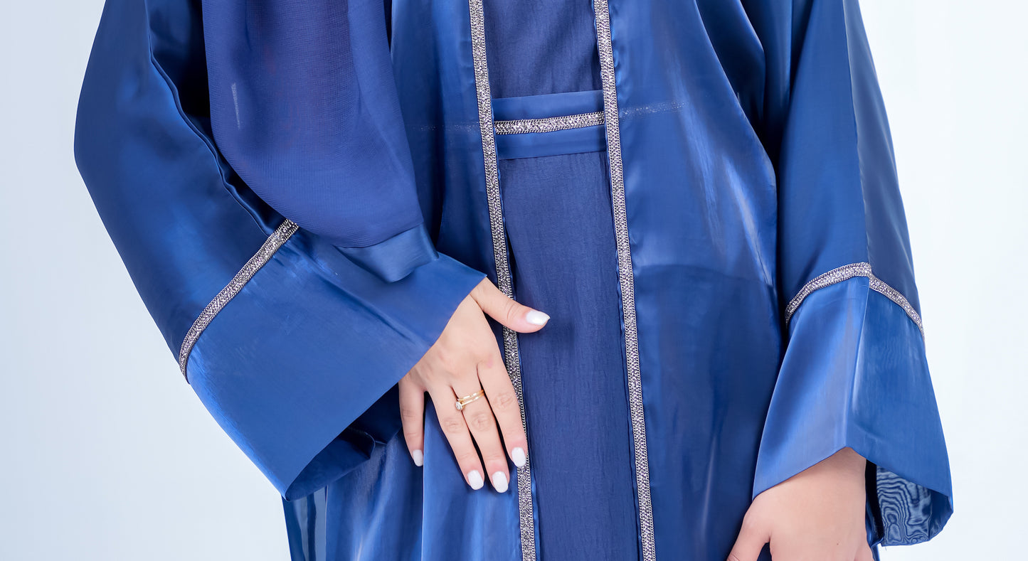 Kaftan Abaya Navy